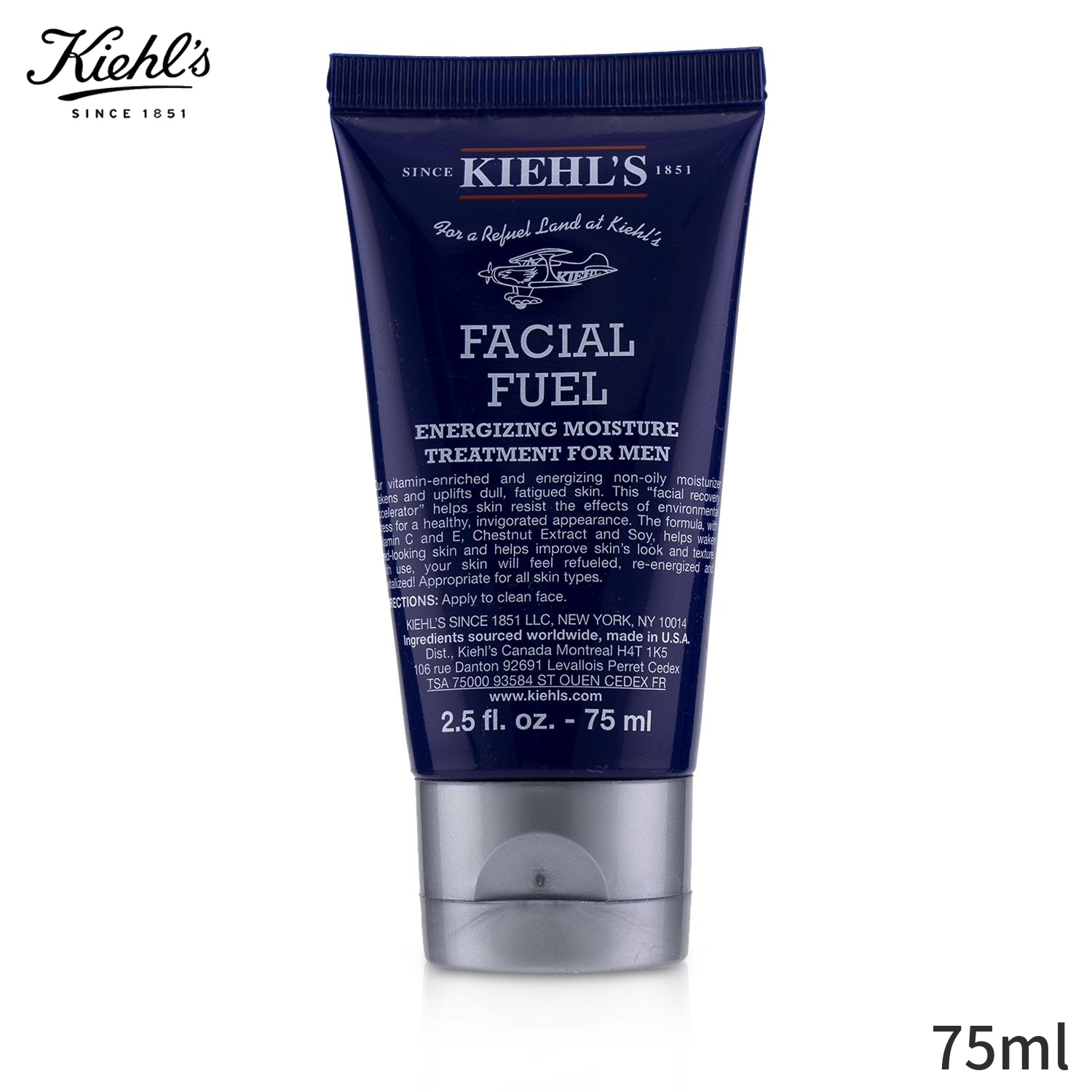 キールズ 保湿・トリートメント Kiehl's フェイシャルヒュール エナジャイジングモイスチャートリートメントフォーメン 75ml メンズ スキンケア 男性用 基礎化粧品 フェイス 父の日 プレゼント ギフト 2023 人気 ブランド コスメ