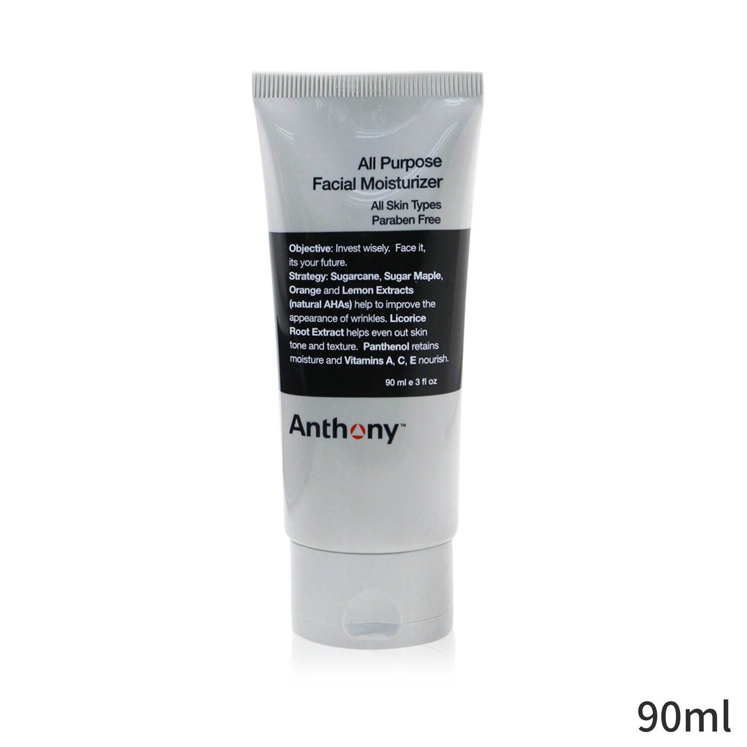 アンソニー 保湿・トリートメント Anthony ロジスティックスフォーメン オールパーパスフェイシャルモイスチャライザー 90ml メンズ スキンケア 男性用 基礎化粧品 フェイス 父の日 プレゼント ギフト 2023 人気 ブランド コスメ