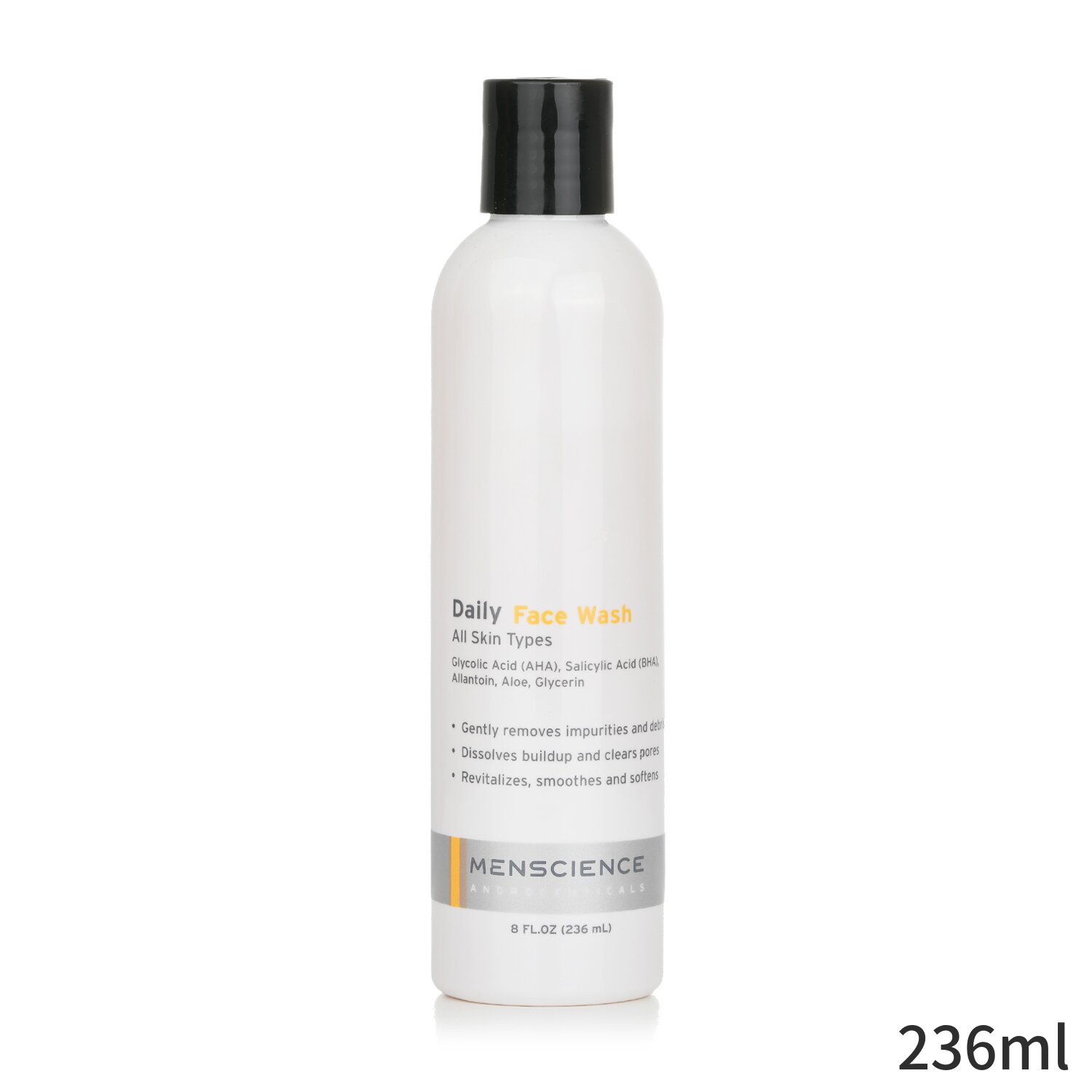 メンサイエンス 洗顔ソープ Menscience 洗顔料 デイリーフェースウォッシュ 236ml メンズ スキンケア 男性用 基礎化粧品 フェイス バレンタイン プレゼント ギフト 2023 人気 ブランド コスメ