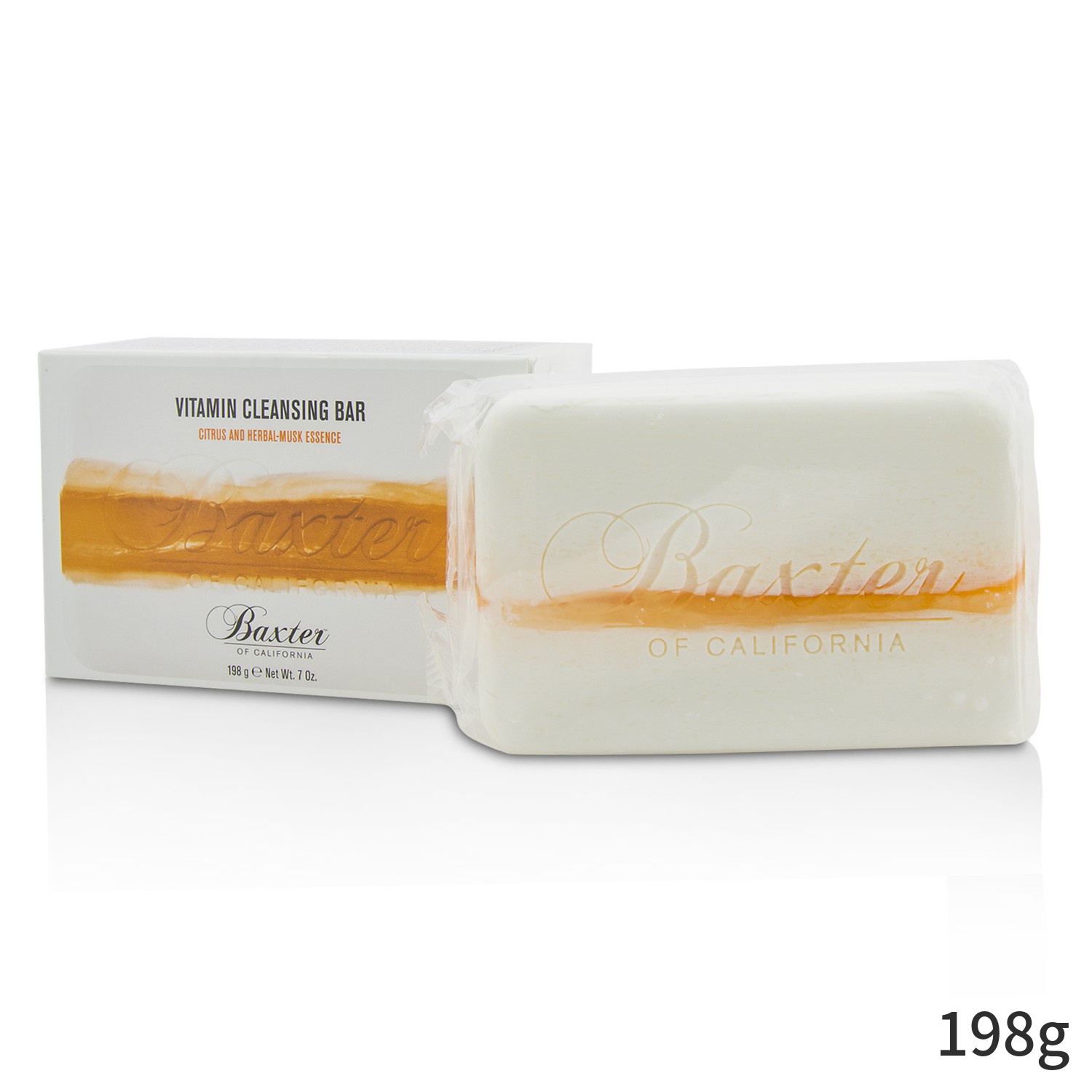 バクスターオブカリフォルニア 洗顔ソープ Baxter Of California 洗顔料 ビタミンクレンジングバー (シトラス&ハーバルムスク) 198g メンズ スキンケア 男性用 基礎化粧品 フェイス 父の日 プレゼント ギフト 2023 人気 ブランド コスメ