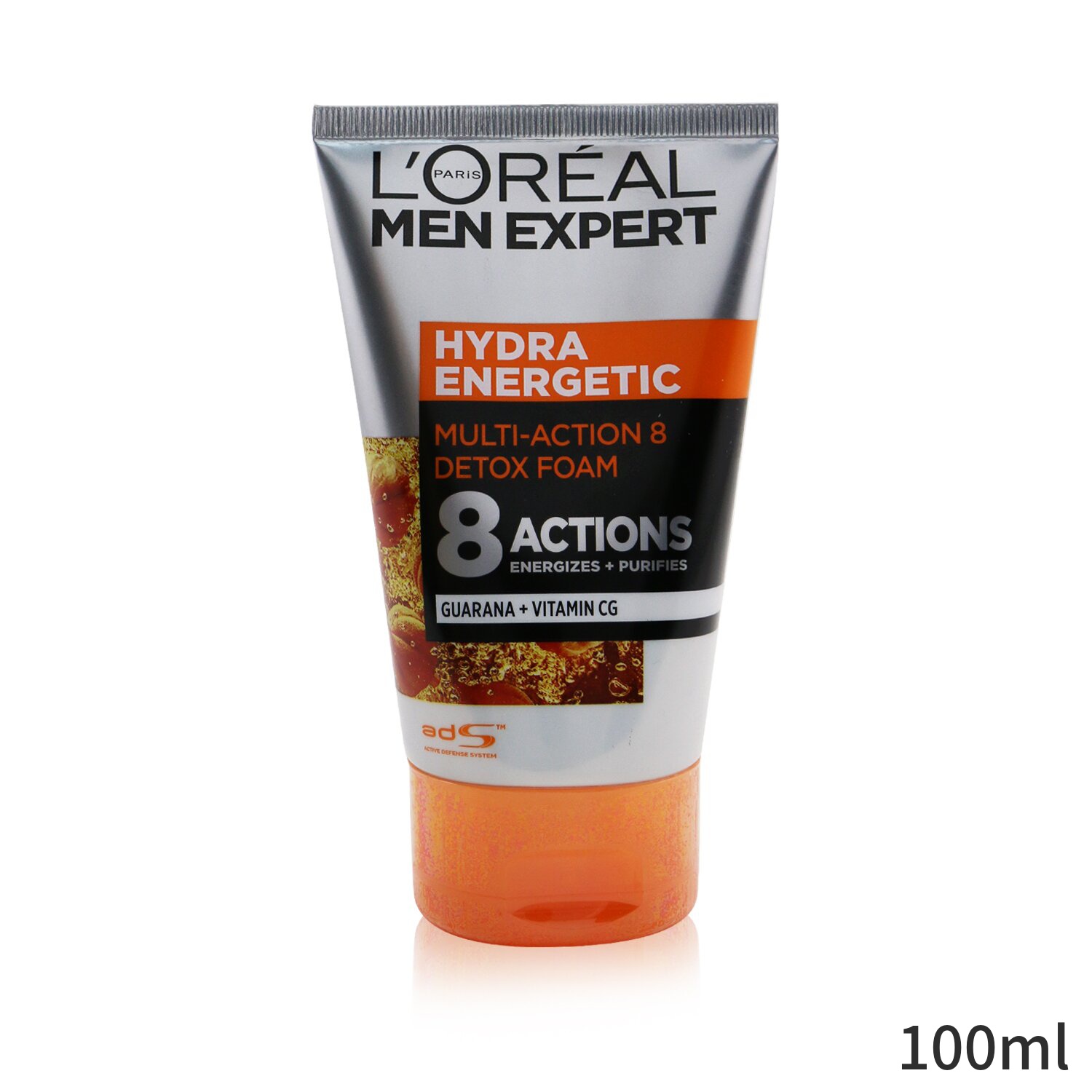 ロレアル 洗顔フォーム L'Oreal 洗顔料 Hydra Energetic Multi-Action 8 Foam 100ml メンズ スキンケア 男性用 基礎化粧品 フェイス 父の日 プレゼント ギフト 2023 人気 ブランド コスメ