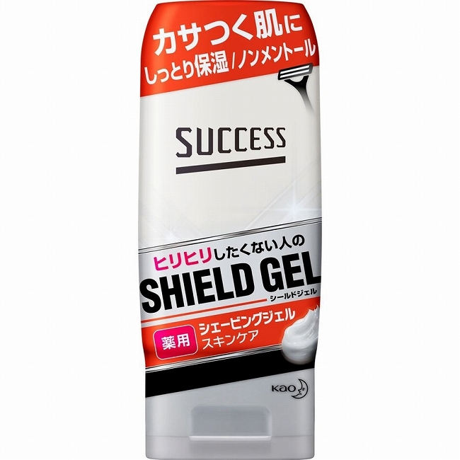 【スーパーセール期間中P5倍】サクセス 薬用シェービングジェル スキンケアタイプ 180g カミソリ 剃刀 髭剃り ヒゲ ジェル シェービング 男性 schick メンズ 安全カミソリ用 すべり成分配合 うるおい 肌にやさしい シールドジェル