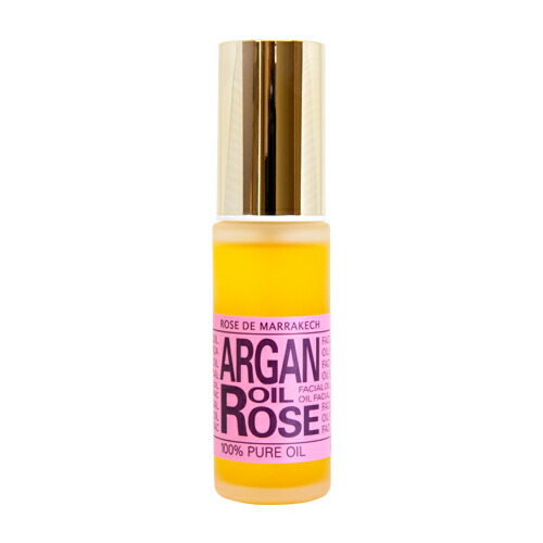ROSE DE MARRAKECH アルガンオイル ローズ フェイシャルオイル 30ml || 美容液 オーガニック エイジングケア アルガンオイル スキンケア メンズ うるおい しっとり ノンアルコール 保湿 無添加 ローション アロマ 顔 ローズ