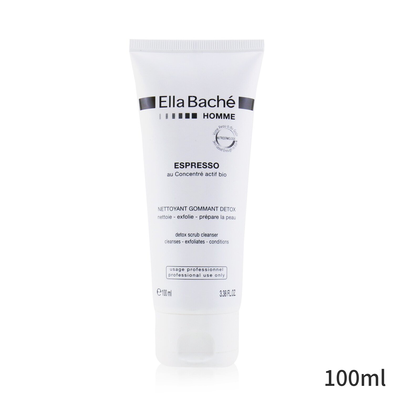 エラバシェ 角質除去＆ピーリング Ella Bache スクラブ クレンザー (サロンサイズ） 100ml メンズ スキンケア 男性用 基礎化粧品 フェイス 父の日 プレゼント ギフト 2023 人気 ブランド コスメ