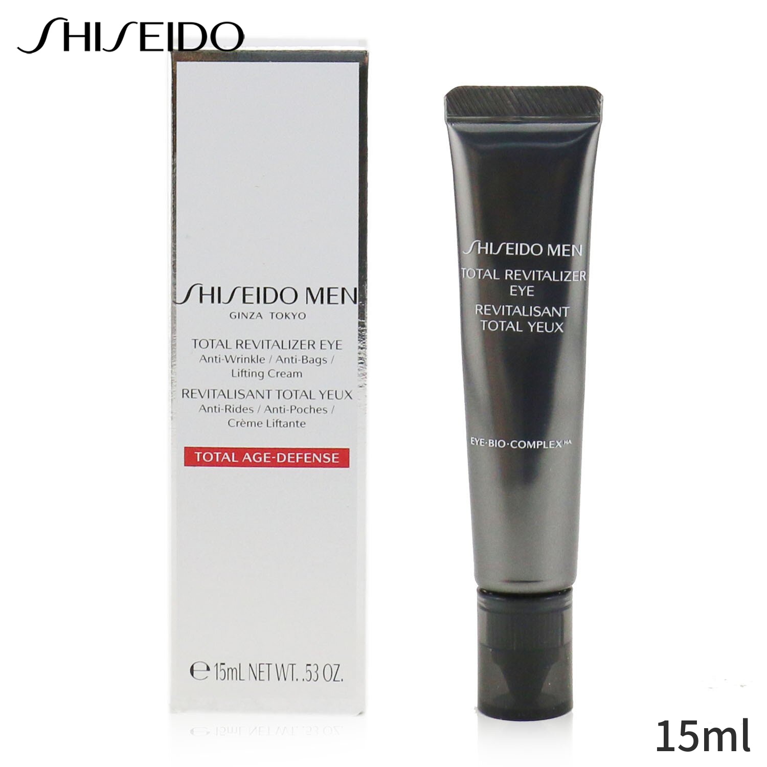 資生堂 アイケア Shiseido メン トータルリバイタライザーアイ 15ml メンズ スキンケア 男性用 基礎化粧品 アイ・リップ 父の日 プレゼント ギフト 2023 人気 ブランド コスメ