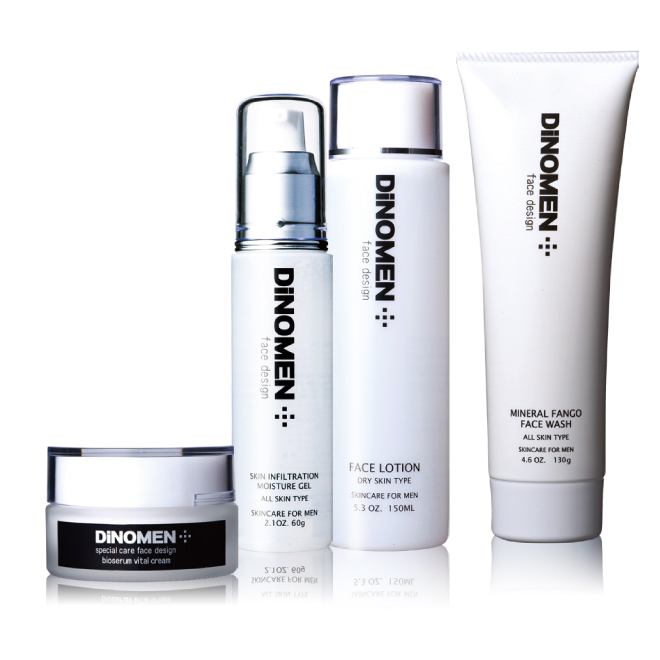 【男性 化粧品セット】DiNOMEN メンズスキンケア エイジングセット オイリー （混合肌〜脂性肌にオススメ） 人気の洗顔・化粧水・保湿ジェル・美容クリームのセット 男性化粧品 メンズコスメ スキンケア 送料無料 父の日